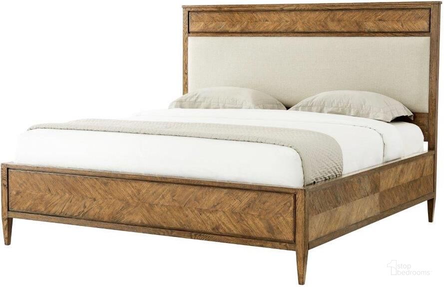 The appearance of Nova US King Bed Ii TAS83024.1BUS designed by Theodore Alexander in the modern / contemporary interior design. This natural piece of furniture  was selected by 1StopBedrooms from Nova Collection to add a touch of cosiness and style into your home. Sku: TAS83024.1BUS. Bed Type: Panel Bed. Material: Upholstered. Product Type: Panel Bed. Bed Size: King.