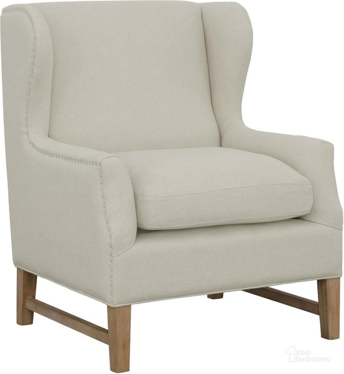 The appearance of Oatmeal Linen-Like Fabric Chair designed by Coaster in the modern / contemporary interior design. This beige piece of furniture  was selected by 1StopBedrooms from Oatmeal Collection to add a touch of cosiness and style into your home. Sku: 902490. Material: Fabric. Product Type: Living Room Chair. Image1