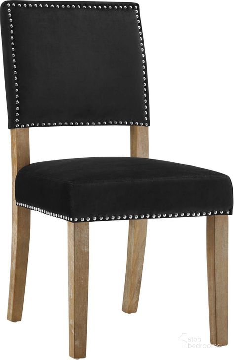 The appearance of Oblige Black Wood Dining Chair designed by Modway in the modern / contemporary interior design. This black piece of furniture  was selected by 1StopBedrooms from Oblige Collection to add a touch of cosiness and style into your home. Sku: EEI-2547-BLK. Material: Wood. Product Type: Dining Chair. Image1