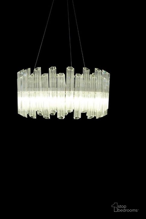 The appearance of Octavious - 8 Light Chandelier designed by AICO in the traditional interior design. This silver piece of furniture  was selected by 1StopBedrooms from Lighting Collection to add a touch of cosiness and style into your home. Sku: LT-CH962-8CLR. Product Type: Chandelier.