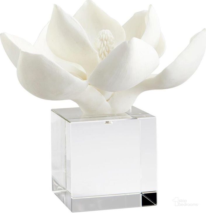 The appearance of Oleander White Large Sculpture designed by Cyan Design in the modern / contemporary interior design. This white piece of furniture  was selected by 1StopBedrooms from Oleander Collection to add a touch of cosiness and style into your home. Sku: 10432. Material: Resin. Product Type: Sculpture.