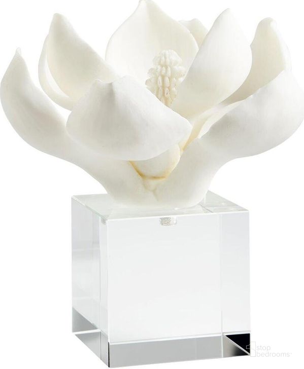 The appearance of Oleander White Small Sculpture designed by Cyan Design in the modern / contemporary interior design. This white piece of furniture  was selected by 1StopBedrooms from Oleander Collection to add a touch of cosiness and style into your home. Sku: 10431. Material: Resin. Product Type: Sculpture.
