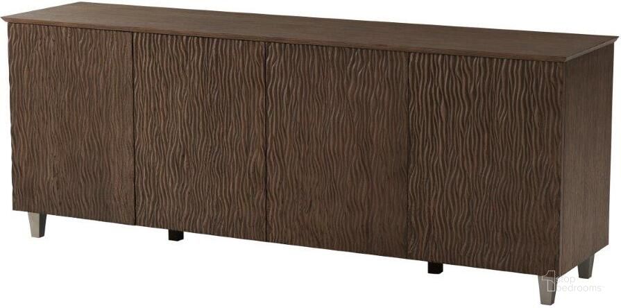 The appearance of Oliviero Sideboard 6105-626.C118 designed by Theodore Alexander in the transitional interior design. This  piece of furniture  was selected by 1StopBedrooms from Isola Collection to add a touch of cosiness and style into your home. Sku: 6105-626.C118. Material: Wood. Product Type: Side Board.