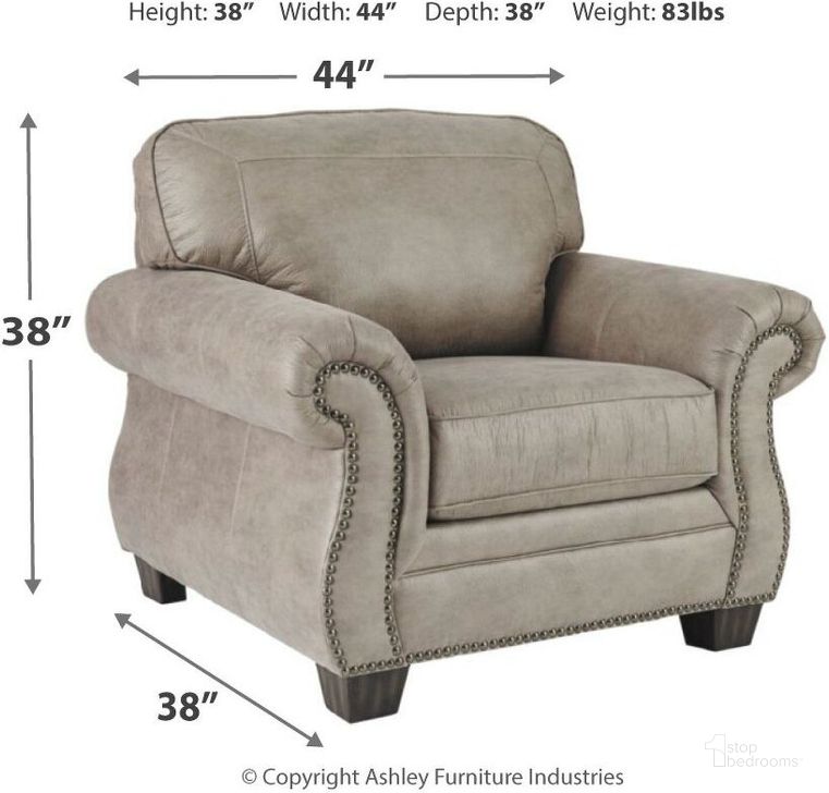 Olsberg Chair In Steel by Ashley Furniture 1StopBedrooms