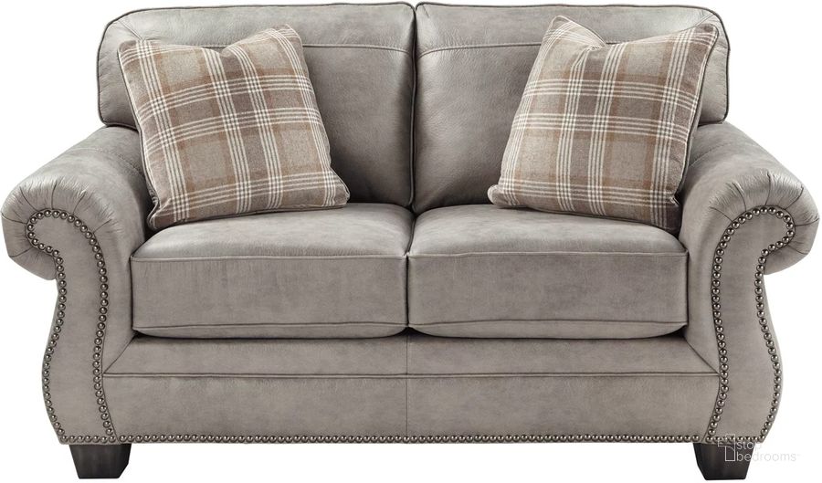 Olsberg Living Room Set In Steel by Ashley Furniture 1StopBedrooms