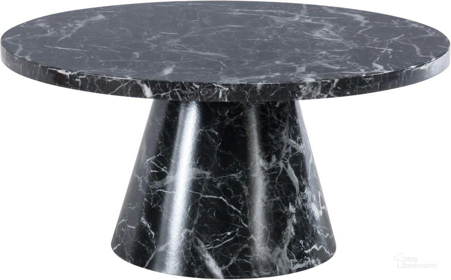 The appearance of Omni Black Faux Marble Coffee Table designed by Meridian in the modern / contemporary interior design. This black piece of furniture  was selected by 1StopBedrooms from Omni Collection to add a touch of cosiness and style into your home. Sku: 275-CT-1;275-CT-2. Material: Wood. Product Type: Coffee Table. Image1