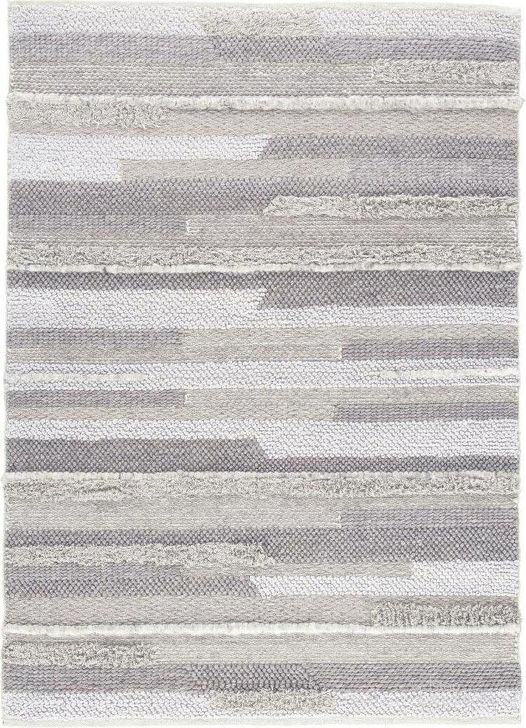 The appearance of Oranford Stone Medium Rug designed by Signature Design by Ashley in the transitional interior design. This gray piece of furniture  was selected by 1StopBedrooms from Oranford Collection to add a touch of cosiness and style into your home. Sku: R405092. Material: Fabric. Product Type: Rug. Image1