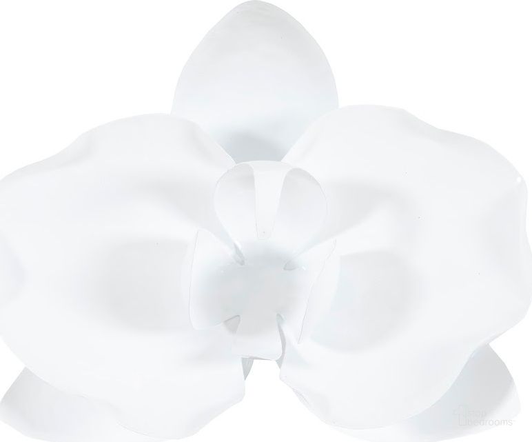 The appearance of Orchid Flower Wall Decor In White designed by Phillips Collection in the modern / contemporary interior design. This white piece of furniture  was selected by 1StopBedrooms from Orchid Collection to add a touch of cosiness and style into your home. Sku: TH101829. Material: Metal. Product Type: Wall Decor.