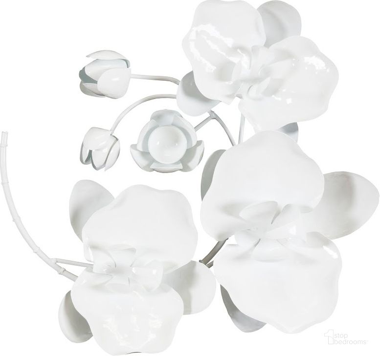 The appearance of Orchid Small Sprig Wall Art In White designed by Phillips Collection in the modern / contemporary interior design. This white piece of furniture  was selected by 1StopBedrooms from Orchid Collection to add a touch of cosiness and style into your home. Sku: TH100865. Material: Metal. Product Type: Wall Art.