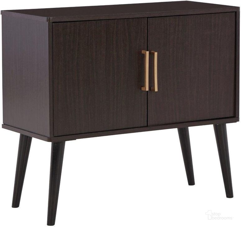 The appearance of Orinfield Dark Brown Accent Cabinet designed by Signature Design by Ashley in the modern / contemporary interior design. This dark brown piece of furniture  was selected by 1StopBedrooms from Orinfield Collection to add a touch of cosiness and style into your home. Sku: A4000399. Material: Wood. Product Type: Accent Cabinet. Image1