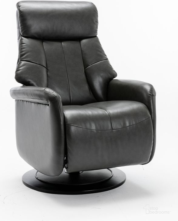 The appearance of Orleans Recliner In Black designed by Mac Motion Chair in the transitional interior design. This black piece of furniture  was selected by 1StopBedrooms from Orleans Collection to add a touch of cosiness and style into your home. Sku: M710-515070. Product Type: Reclining Chair. Material: Plywood. Image1