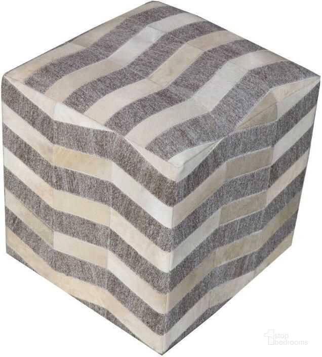 The appearance of Oxley Pouf 54011018 designed by Moti in the modern / contemporary interior design. This grey and beige piece of furniture  was selected by 1StopBedrooms from Oxley Collection to add a touch of cosiness and style into your home. Sku: 54011018. Product Type: Ottoman. Material: Foam.
