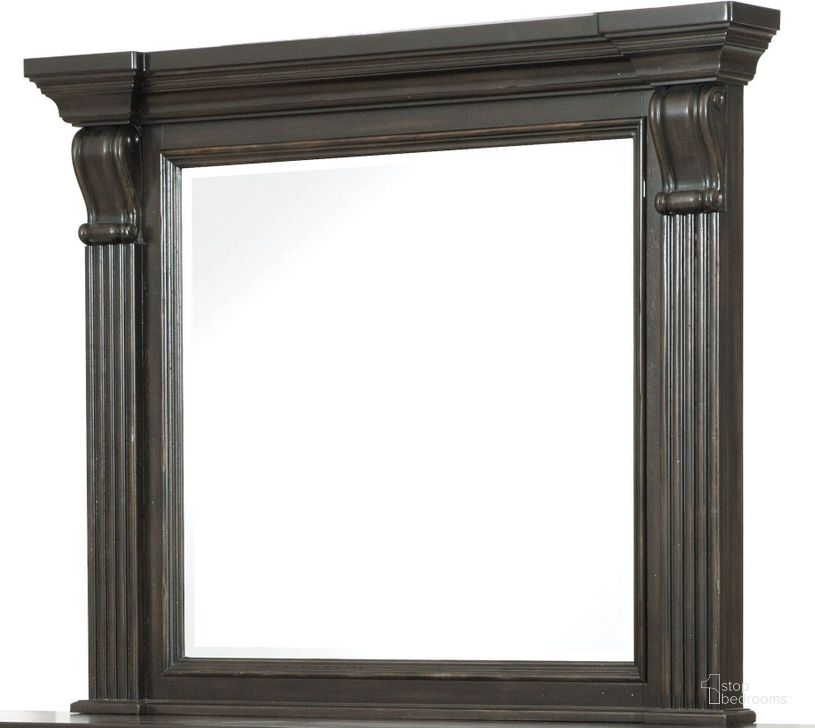 The appearance of Caldwell Brown Mirror designed by Pulaski in the traditional interior design. This brown piece of furniture  was selected by 1StopBedrooms from Caldwell Collection to add a touch of cosiness and style into your home. Sku: P012110. Material: Glass. Product Type: Dresser Mirror. Image1