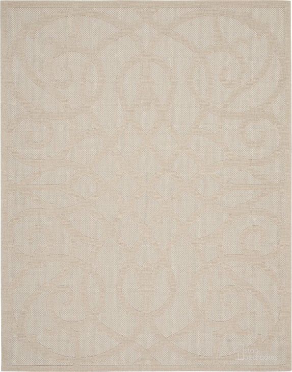 The appearance of Palamos Cream 8 X 10 Area Rug designed by Nourison in the modern / contemporary interior design. This ivory piece of furniture  was selected by 1StopBedrooms from Palamos Collection to add a touch of cosiness and style into your home. Sku: 99446774569. Material: Polypropylene. Product Type: Area Rugs. Image1