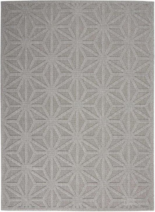 The appearance of Palamos Lt Grey 4 X 6 Area Rug designed by Nourison in the modern / contemporary interior design. This lt grey piece of furniture  was selected by 1StopBedrooms from Palamos Collection to add a touch of cosiness and style into your home. Sku: 99446774088. Material: Polypropylene. Product Type: Area Rugs. Image1