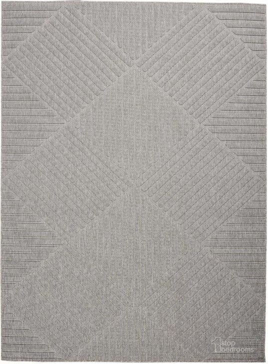 The appearance of Palamos Lt Grey 5 X 7 Area Rug designed by Nourison in the modern / contemporary interior design. This light gray piece of furniture  was selected by 1StopBedrooms from Palamos Collection to add a touch of cosiness and style into your home. Sku: 99446774880. Material: Polypropylene. Product Type: Area Rugs. Image1