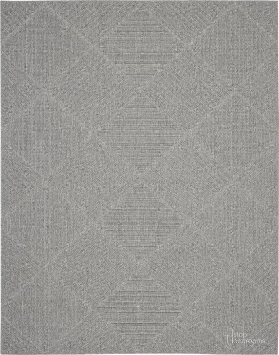 The appearance of Palamos Lt Grey 9 X 12 Area Rug designed by Nourison in the modern / contemporary interior design. This light gray piece of furniture  was selected by 1StopBedrooms from Palamos Collection to add a touch of cosiness and style into your home. Sku: 99446774903. Material: Polypropylene. Product Type: Area Rugs. Image1
