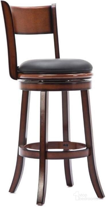 The appearance of Palmetto 29 Inch Swivel Bar Stool In Brandy designed by Boraam Industries in the traditional interior design. This brandy piece of furniture  was selected by 1StopBedrooms from Palmetto Collection to add a touch of cosiness and style into your home. Sku: 48129. Product Type: Barstool. Material: Rubberwood. Image1