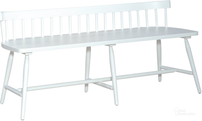 The appearance of Palmetto Heights Bed Bench designed by Liberty in the modern / contemporary interior design. This white piece of furniture  was selected by 1StopBedrooms from Palmetto Collection to add a touch of cosiness and style into your home. Sku: 499-BR47. Product Type: Bedroom Bench. Material: Rubberwood. Image1
