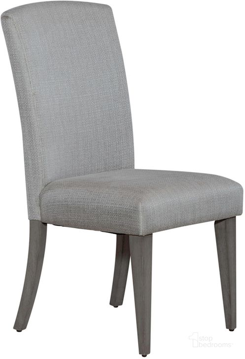 The appearance of Palmetto Heights Upholstered Side Chair Set Of 2 In White designed by Liberty in the modern / contemporary interior design. This white piece of furniture  was selected by 1StopBedrooms from Palmetto Heights Collection to add a touch of cosiness and style into your home. Sku: 499-C6501S. Product Type: Side Chair. Material: Rubberwood. Image1