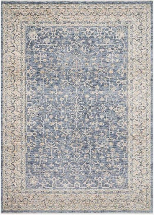 The appearance of Pandora Dark Blue/Ivory Rug PANDPAN-04XDIV160S designed by Loloi Rugs in the traditional interior design. This dark blue and ivory piece of furniture  was selected by 1StopBedrooms from Pandora Collection to add a touch of cosiness and style into your home. Sku: PANDPAN-04XDIV160S. Material: Polyester. Product Type: Rug. Image1
