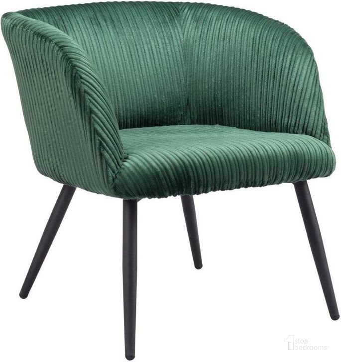 The appearance of Papillion Accent Chair Green designed by Zuo Modern in the modern / contemporary interior design. This green piece of furniture  was selected by 1StopBedrooms from Papillion Collection to add a touch of cosiness and style into your home. Sku: 109222. Product Type: Accent Chair. Material: Plywood. Image1