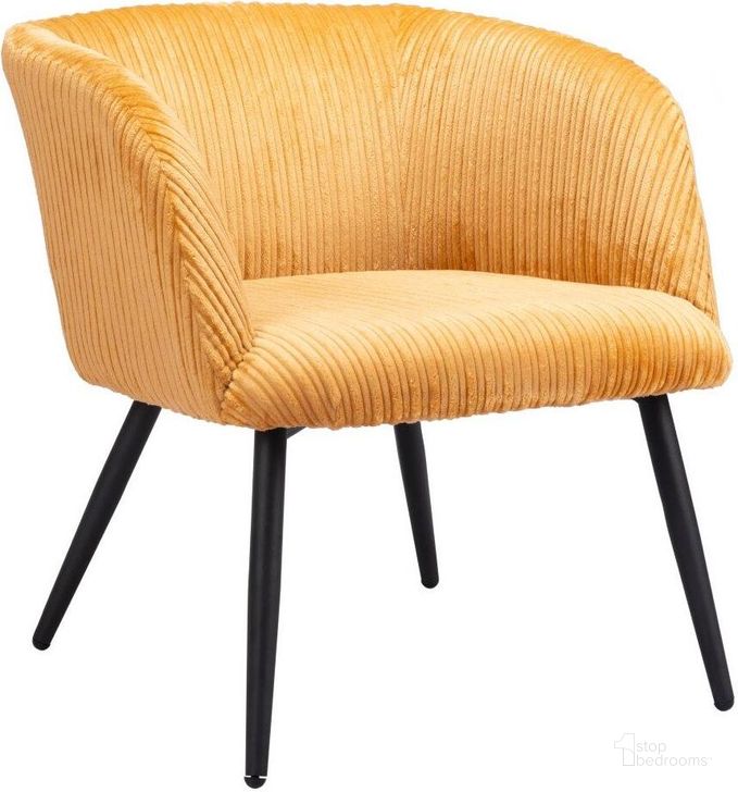 The appearance of Papillion Accent Chair Yellow designed by Zuo Modern in the modern / contemporary interior design. This yellow piece of furniture  was selected by 1StopBedrooms from Papillion Collection to add a touch of cosiness and style into your home. Sku: 109223. Product Type: Accent Chair. Material: Plywood. Image1