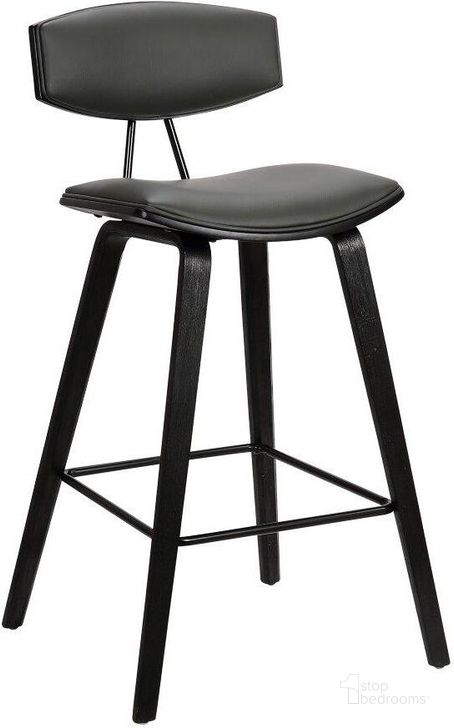 The appearance of Parawai Cres Gray Barstool 0qb24412953 designed by Off 5th Home in the transitional interior design. This gray piece of furniture  was selected by 1StopBedrooms from Parawai Cres Collection to add a touch of cosiness and style into your home. Sku: LCFOBABLGR26. Product Type: Barstool. Material: Poplar. Image1