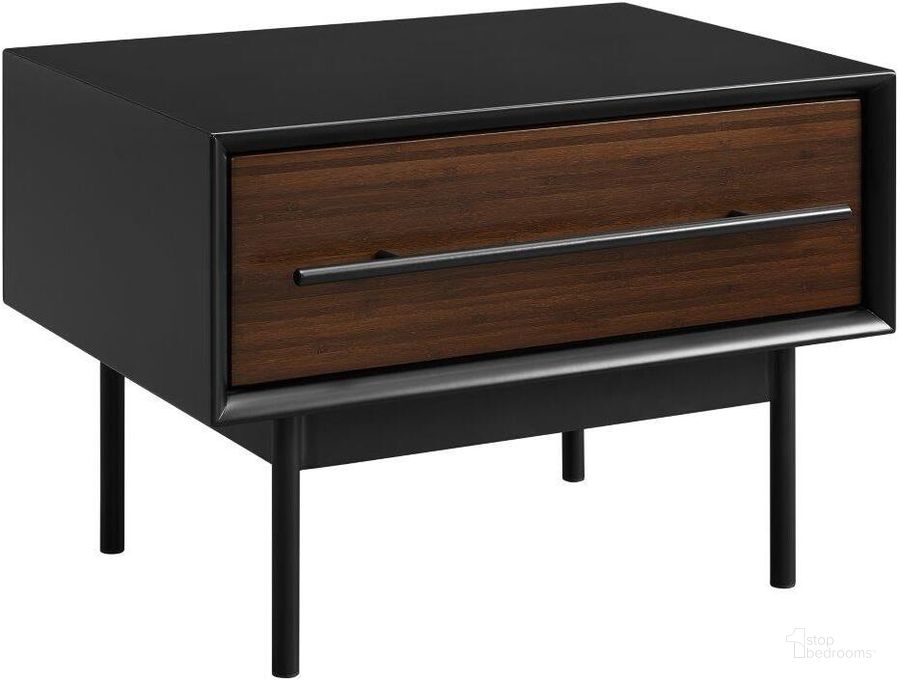 The appearance of Park Avenue Ruby 1 Drawer Nightstand designed by Greenington in the transitional interior design. This ruby piece of furniture  was selected by 1StopBedrooms from Park Avenue Collection to add a touch of cosiness and style into your home. Sku: GPA0004RB. Product Type: Nightstand. Material: Bamboo. Image1