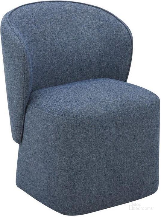 The appearance of Parker House Bongo Quartermaster Indigo Dining Chair Set Of 2 designed by Parker House in the modern / contemporary interior design. This indigo piece of furniture  was selected by 1StopBedrooms from Bongo Collection to add a touch of cosiness and style into your home. Sku: DBGO#DRC-QMIN. Material: Polyester. Product Type: Dining Chair. Image1