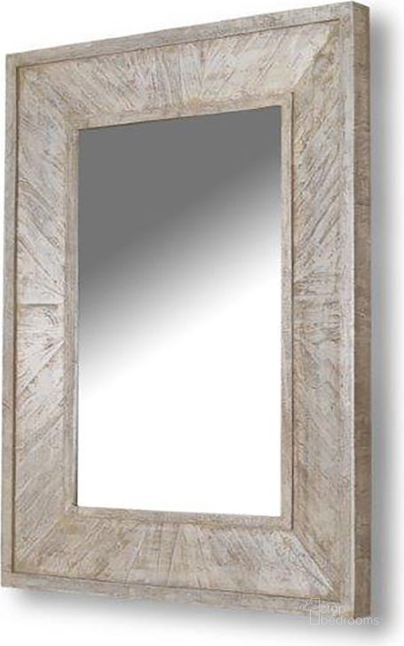 The appearance of Parker House Crossings Monaco Wall Mirror designed by Parker House in the transitional interior design. This weathered piece of furniture  was selected by 1StopBedrooms from Crossings Monaco Collection to add a touch of cosiness and style into your home. Sku: MON#M3546. Material: Wood. Product Type: Mirror. Image1