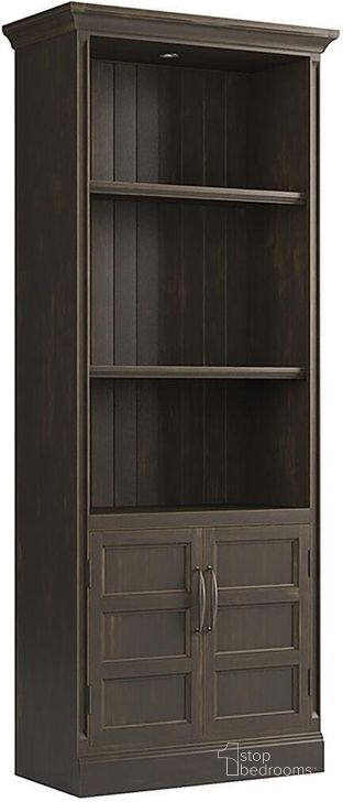 The appearance of Parker House Shoreham Medium Roast 35 Inch Door Bookcase designed by Parker House in the traditional interior design. This roast piece of furniture  was selected by 1StopBedrooms from Shoreham Collection to add a touch of cosiness and style into your home. Sku: SHO#435-MDR. Product Type: Bookcase. Material: Wood Veneer. Image1