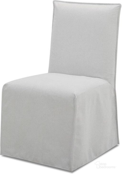 The appearance of Parker House Slipper Mathis Ivory Dining Chair Set Of 2 designed by Parker House in the transitional interior design. This ivory piece of furniture  was selected by 1StopBedrooms from Slipper Collection to add a touch of cosiness and style into your home. Sku: DSLP#DRC-MTIV. Material: Polyester. Product Type: Dining Chair. Image1