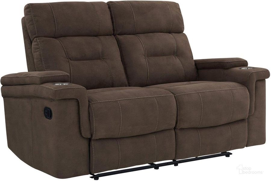 The appearance of Parker Living Diesel Manual Cobra Brown Manual Loveseat designed by Parker House in the transitional interior design. This brown piece of furniture  was selected by 1StopBedrooms from Diesel Collection to add a touch of cosiness and style into your home. Sku: MDIE#822-CBR. Material: Polyester. Product Type: Reclining Loveseat. Image1