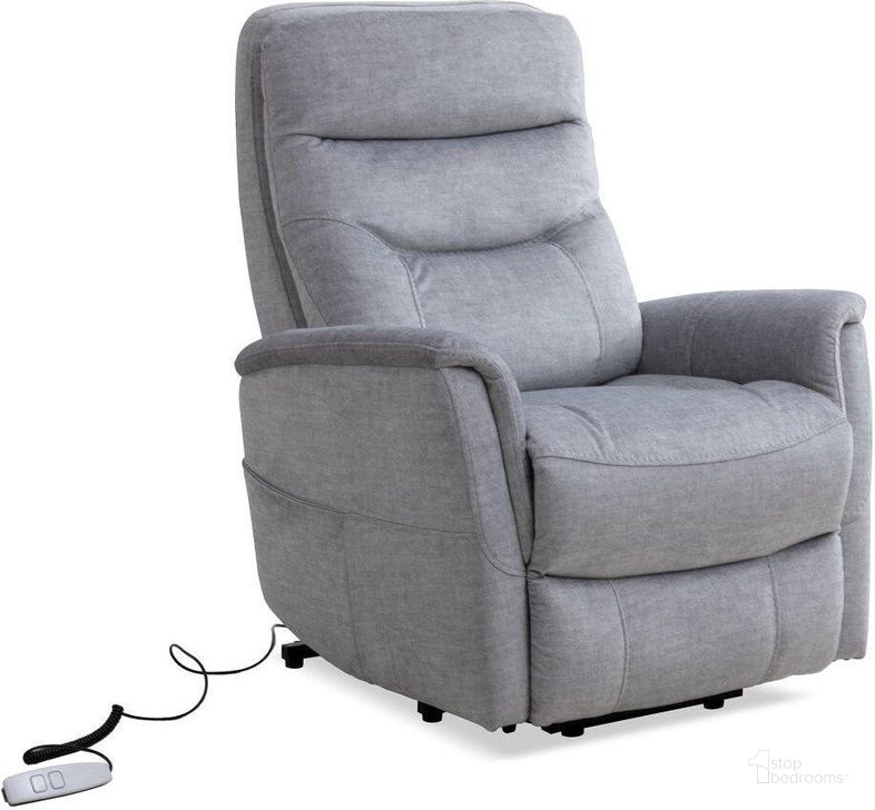 The appearance of Parker Living Gemini Capri Silver Power Lift Recliner With Articulating Headrest designed by Parker House in the modern / contemporary interior design. This silver piece of furniture  was selected by 1StopBedrooms from Gemini Collection to add a touch of cosiness and style into your home. Sku: MGEM#812LIFT-CSI. Material: Polyester. Product Type: Recliner. Image1