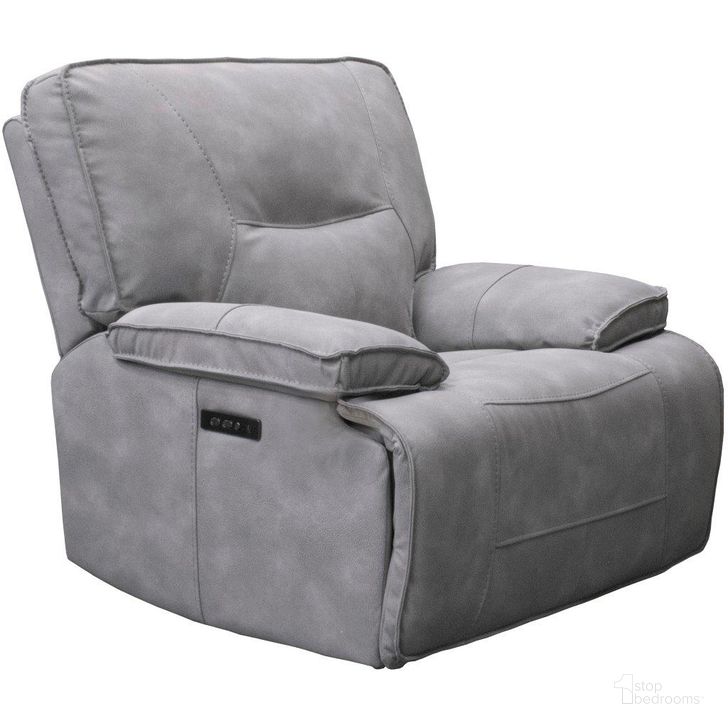 The appearance of Parker Living Gladiator Sky Power Zero Gravity Recliner designed by Parker House in the modern / contemporary interior design. This sky piece of furniture  was selected by 1StopBedrooms from Gladiator Collection to add a touch of cosiness and style into your home. Sku: MGLA#812PHZ-SKY. Material: Polyester. Product Type: Recliner. Image1