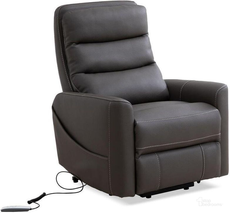 The appearance of Parker Living Herculeshaze Power Lift Recliner With Articulating Headrest designed by Parker House in the transitional interior design. This haze piece of furniture  was selected by 1StopBedrooms from Hercules Collection to add a touch of cosiness and style into your home. Sku: MHER#812LIFT-HAZ. Material: Polyester. Product Type: Recliner. Image1