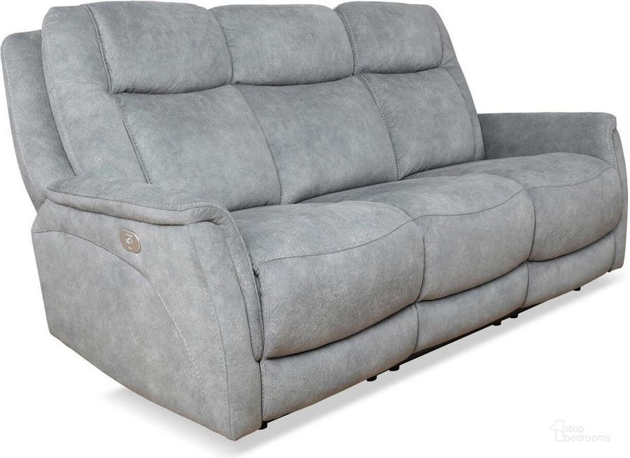 The appearance of Parker Living Linus Hudson Grey Power Zero Gravity Sofa designed by Parker House in the transitional interior design. This grey piece of furniture  was selected by 1StopBedrooms from Linus Collection to add a touch of cosiness and style into your home. Sku: MLIN#832PHZ-HGY. Material: Polyester. Product Type: Sofa. Image1