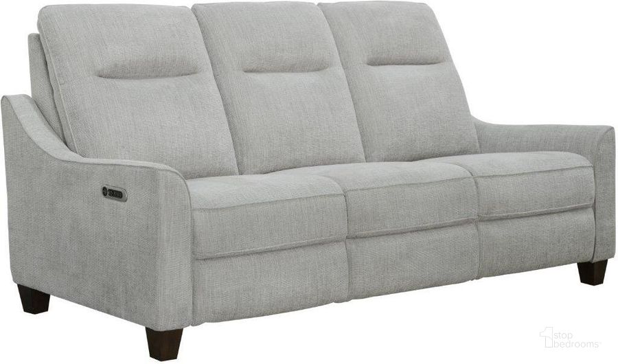 The appearance of Parker Living Madison Pisces Muslin Powered By Freemotion Power Cordless Sofa designed by Parker House in the modern / contemporary interior design. This muslin piece of furniture  was selected by 1StopBedrooms from Madison Collection to add a touch of cosiness and style into your home. Sku: MMAD#832PH-P25-PMU. Material: Polyester. Product Type: Sofa. Image1