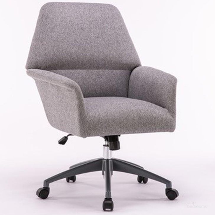 The appearance of Parker Living Mega Grey Fabric Desk Chair designed by Parker House in the modern / contemporary interior design. This grey piece of furniture  was selected by 1StopBedrooms from Mega Collection to add a touch of cosiness and style into your home. Sku: DC#500-MEG. Material: Polyester. Product Type: Desk Chair. Image1