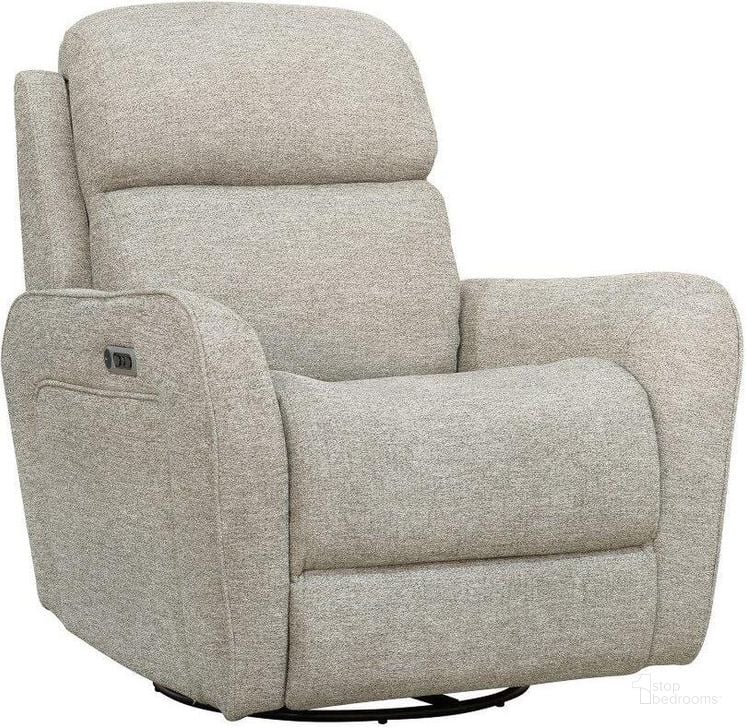 The appearance of Parker Living Quest Upgrade Muslin Swivel Glider Cordless Recliner Powered By Freemotion designed by Parker House in the modern / contemporary interior design. This muslin piece of furniture  was selected by 1StopBedrooms from Quest Collection to add a touch of cosiness and style into your home. Sku: MQUE#812GSPH-P25-UPMU. Material: Polyester. Product Type: Recliner. Image1