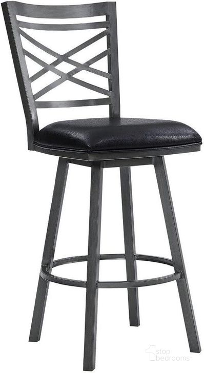 The appearance of Parkington Black Barstool 0qb2425058 designed by Isaac Tahari in the transitional interior design. This black piece of furniture  was selected by 1StopBedrooms from Parkington Collection to add a touch of cosiness and style into your home. Sku: LCFA30BAMFBL. Product Type: Barstool. Material: Iron. Image1