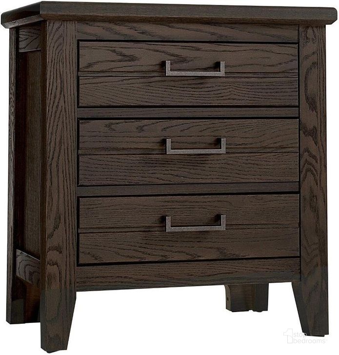 The appearance of Passageways Night Stand In Charleston Brown designed by Artisan & Post in the transitional interior design. This charleston brown piece of furniture  was selected by 1StopBedrooms from Passageways Collection to add a touch of cosiness and style into your home. Sku: 140-227. Material: Wood. Product Type: Nightstand. Image1