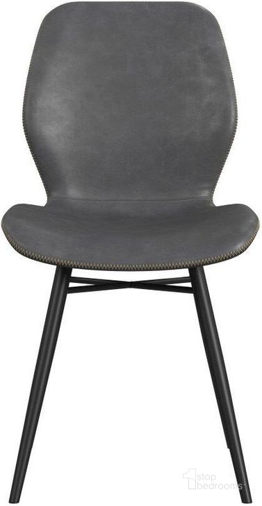The appearance of Paul Black Charcoal Side Chair designed by Bassett Mirror Company in the modern / contemporary interior design. This black charcoal piece of furniture  was selected by 1StopBedrooms from Paul Collection to add a touch of cosiness and style into your home. Sku: 9790-DR-800EC. Product Type: Side Chair.