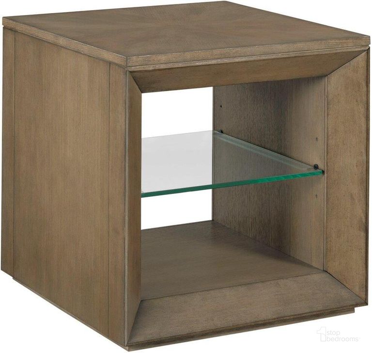 The appearance of Paulson Rectangular End Table designed by Hammary in the modern / contemporary interior design. This medium stain piece of furniture  was selected by 1StopBedrooms from Paulson Collection to add a touch of cosiness and style into your home. Sku: 087-915. Material: Wood. Product Type: End Table.