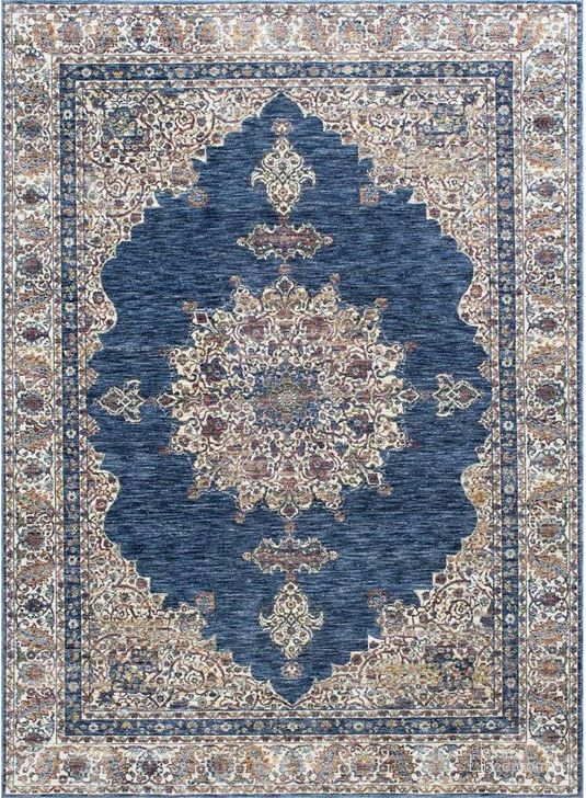 The appearance of Payas 5 X 7 Area Rug In Blue And Multi RG5198 designed by Furniture of America in the modern / contemporary interior design. This blue and multi piece of furniture  was selected by 1StopBedrooms from Payas Collection to add a touch of cosiness and style into your home. Sku: RG5198. Material: Polyester. Product Type: Area Rugs.