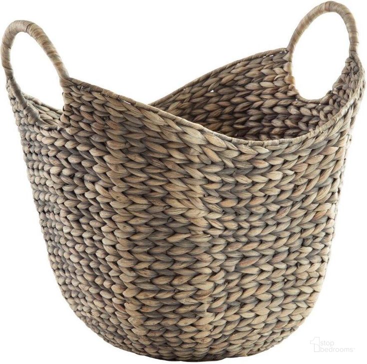 The appearance of Perlman Antique Gray Large Basket Set of 2 designed by Signature Design by Ashley in the transitional interior design. This antique gray piece of furniture  was selected by 1StopBedrooms from Perlman Collection to add a touch of cosiness and style into your home. Sku: A2000477. Material: Wood. Product Type: Basket. Image1