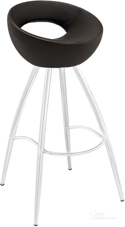 The appearance of Persist Bar Stool In Brown designed by Modway in the modern / contemporary interior design. This brown piece of furniture  was selected by 1StopBedrooms from Persist Collection to add a touch of cosiness and style into your home. Sku: EEI-1031-BRN. Product Type: Barstool. Material: Foam. Image1
