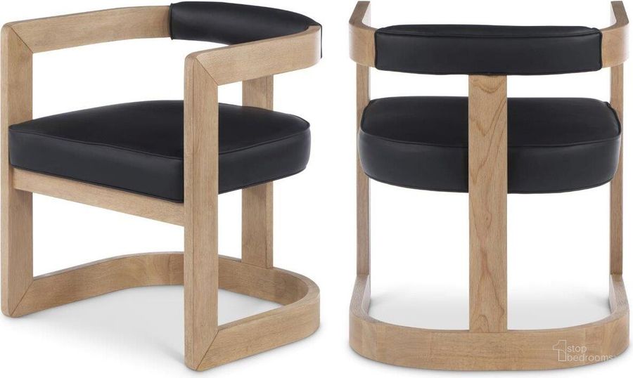 The appearance of Peschiera Del Garda Black Dining Chair 0qb24403832 designed by Furnique in the modern / contemporary interior design. This black piece of furniture  was selected by 1StopBedrooms from Peschiera Del Garda Collection to add a touch of cosiness and style into your home. Sku: 592Black-C. Product Type: Dining Chair. Material: Rubberwood. Image1