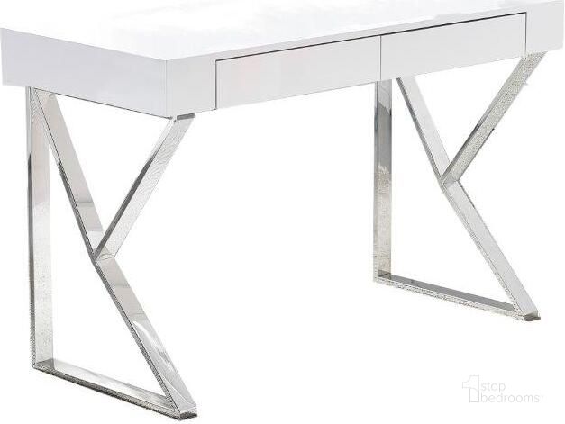 The appearance of Philon 47 Inch Modern Wood Computer Desk In Silver designed by Best Master Furniture in the modern / contemporary interior design. This silver piece of furniture  was selected by 1StopBedrooms from Philon Collection to add a touch of cosiness and style into your home. Sku: BA223W-1;BA223W-2. Material: Wood. Product Type: Computer Desk. Image1